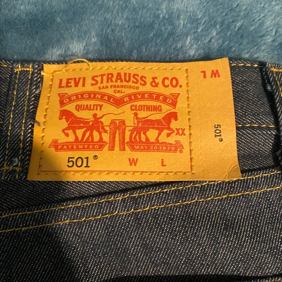 Levi’s 501 original Mens size 42x34 - Picture 6 of 8